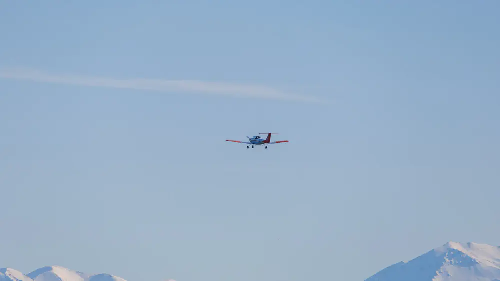 Airplane lesson at Mid Canterbury Aero Club 1